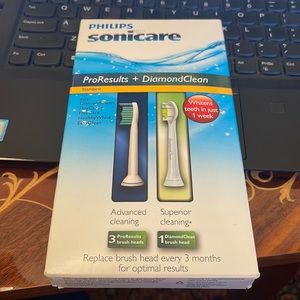 Philips Sonicare ProResults & DiamondClean standard brush heads NEW